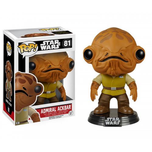 Funko POP Star Wars Figur - Modell: Admiral Ackbar 81