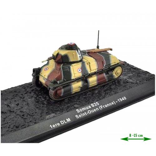 Panzer Tank Modelle - Auswahl: Tank 52 Somua S 35 Druckguss
