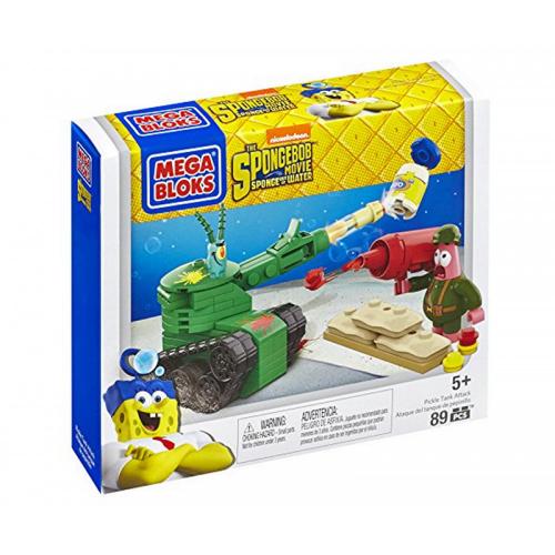 Mega Bloks Spongebob Pickle Tank Attack 89 Stck