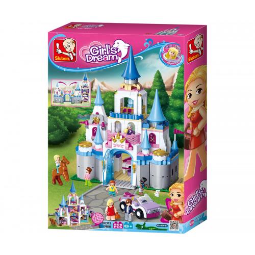 Sluban Girls Dream Mdchentraum Traumburg 818 Teile M38-B0610 Bausatz Bausteine