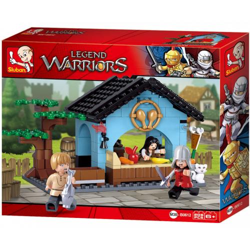 Sluban Legend Warriors Legendre Krieger Geschft M38-B0612 206 Teile Bausatz