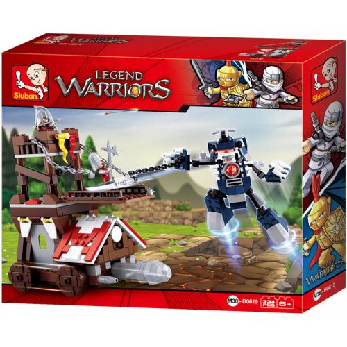 Sluban Legend Warriors Ram Kriegerlegenden M38-B0619 324 Teile Bausatz Bausteine
