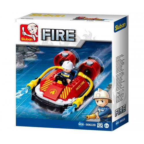 Sluban Fire Luftkissenboot 90 Teile