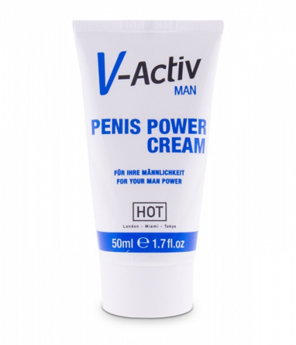 Markenlos HOT V-Activ for Men Penis Power Cream 50ml