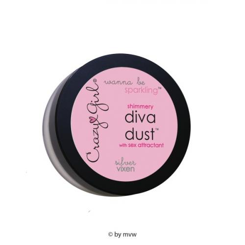 Classic Erotika Crazy Girl Wanna Be Sparkling Shimmery Diva Dust Silver 14g
