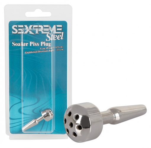 You2Toys Sextreme Soaker Piss Plug - Farbe: silber