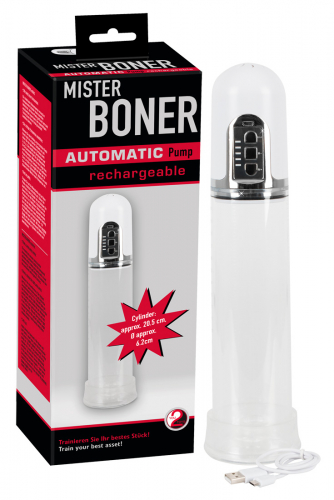 You2Toys Mister Boner Automatic Pump - Farbe: transparent