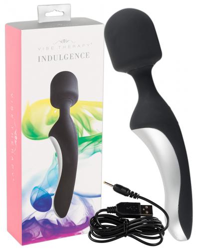 Frauen Massagestab Wiederaufladbar Vibrations-Therapie USB - Variante: schwarz