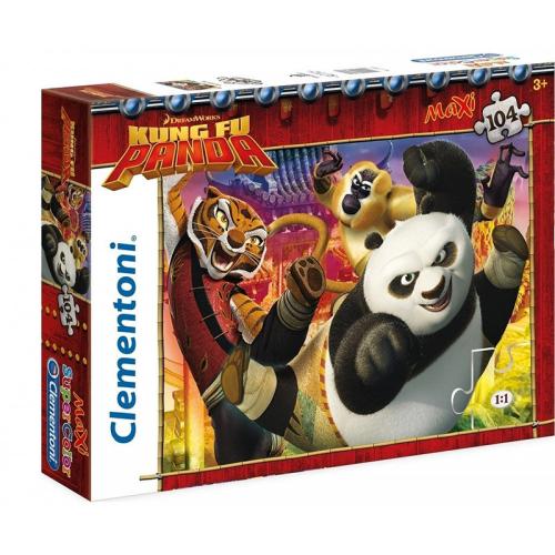 Clementoni Kung Fu Panda Maxi Puzzle 104 Teile Clementino
