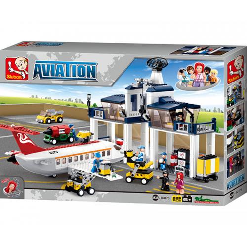 Sluban Aviation Air Workshop M38-B0373 Bausatz Bausteine Modellbau Neu