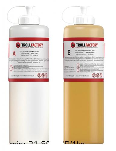TFC Troll Factory TFC PU Giessharz Resin 2min 1:1 250g+250g
