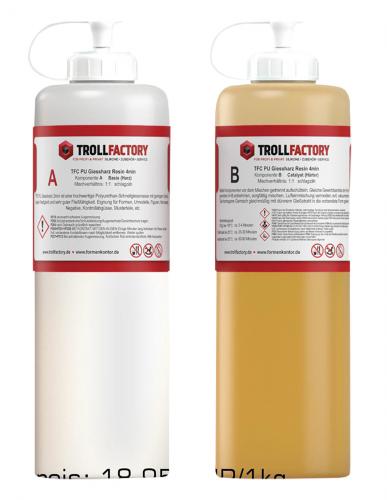 TFC Troll Factory TFC PU Giessharz Resin 4min 1:1 1kg+1kg