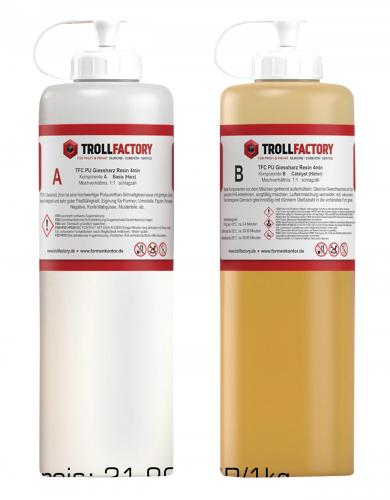 TFC Troll Factory TFC PU Giessharz Resin 4min 1:1 500g+500g