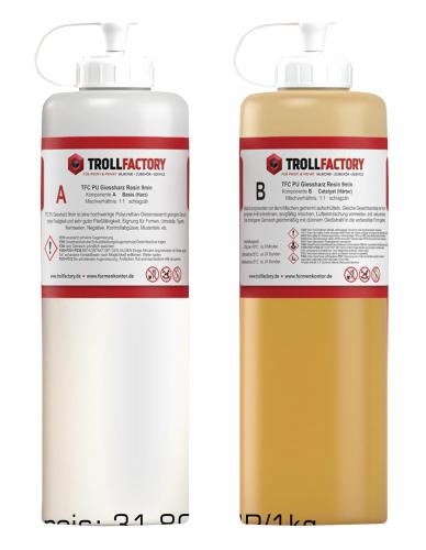 TFC Troll Factory TFC PU Giessharz Resin 9min 1:1 250g+250g