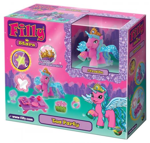 Filly �berraschungsparty mit Swarovski Kristallen - Auswahl: Afrodite