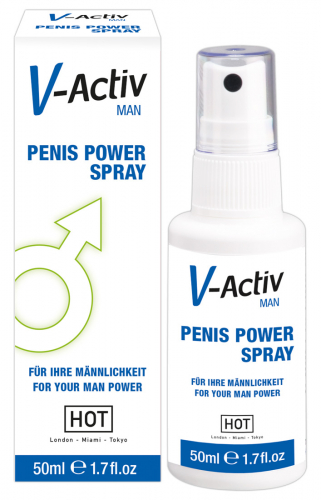 HOT V-Activ Penis Power Spray 50 ml - Farbe: transparent - Menge: 50ml