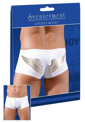 Svenjoyment Herren-Pants wei 2XL XL L M S - Farbe: wei/gold - Gre: M