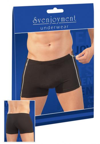 Svenjoyment Underwaer Zip-Pants schwarz  XL L M S Reissverschluss - Gre: Zip-Pants Farbe schwarz Gre M