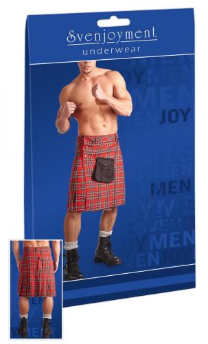 Svenjoyment Underwear Kilt rot 2XL XL L M S - Gre: M