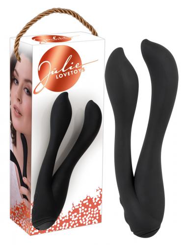 JLIE Zweiarm-Vibrator - Farbe: schwarz