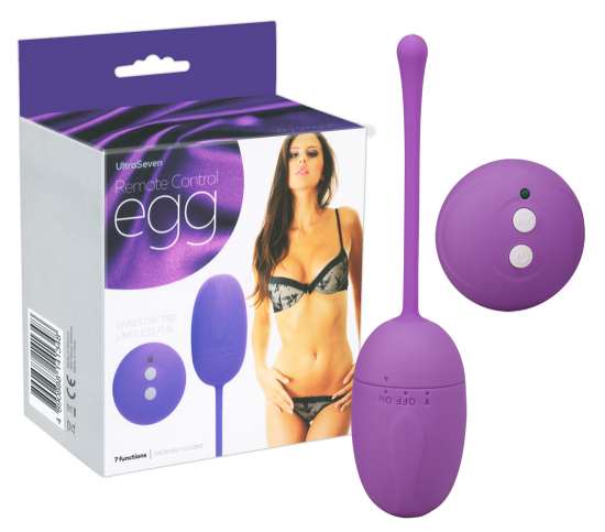 Seven Creations Remote Control Egg - Farbe: lila