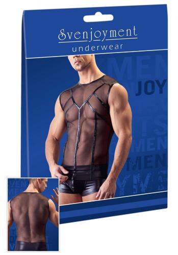 Svenjoyment Underwear Powernet-Shirt Farbe schwarz Gre 2XL XL L M S - Gre: L