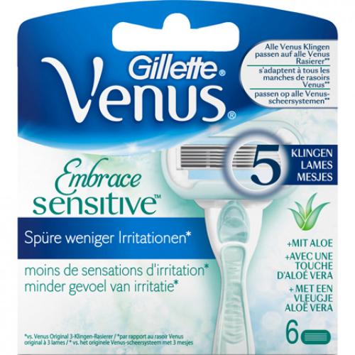 Gillette Women Venus Embrace Sensitive 6er