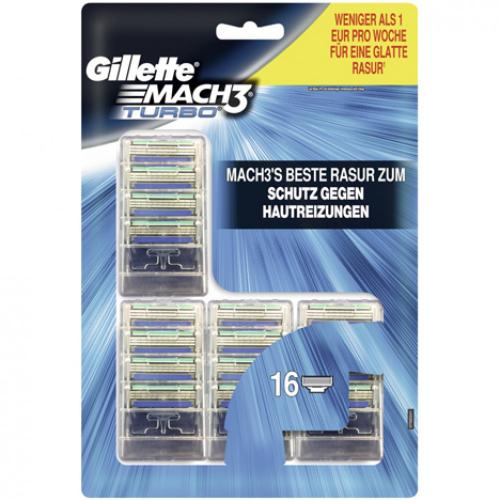 Gillette Mach3 Turbo 16er Klingen