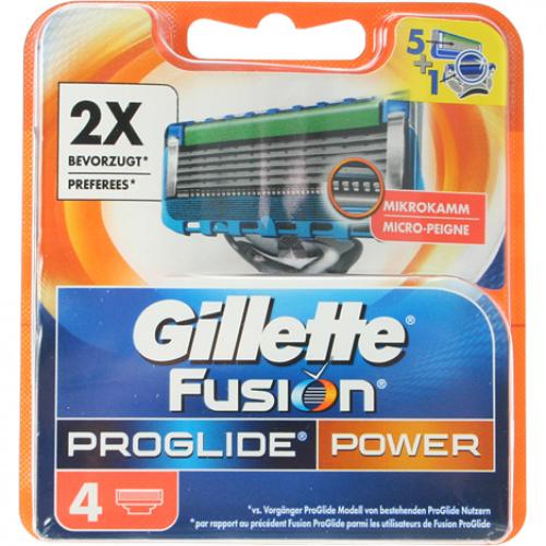 Gillette Fusion ProGlide Power 4er Klingen