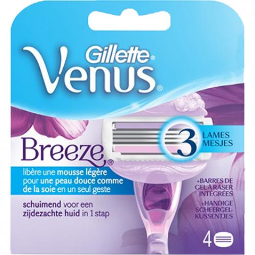 Gillette Women Venus Breeze 4er Klinge