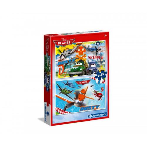 Clementoni Puzzle Disney Planes Dusty 2x20 Teile