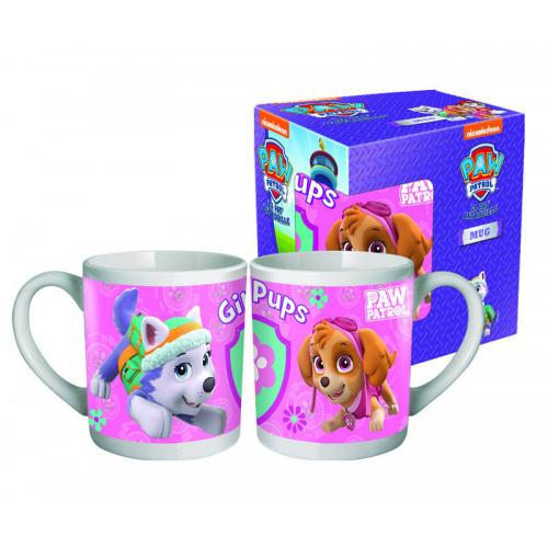 Paw Patrol Tasse Porzellan Pink in Geschenkbox
