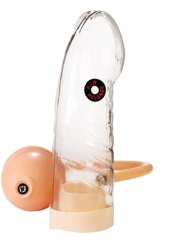 Penispumpen Impotenzhilfe Glow in Dark Trojan Bathmate Hydropumpe Elektrische Stiff & Strong - Auswahl: Stud