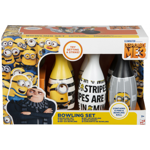 Markenlos Bowling Set Mit Ball Minion Despicable Me 3