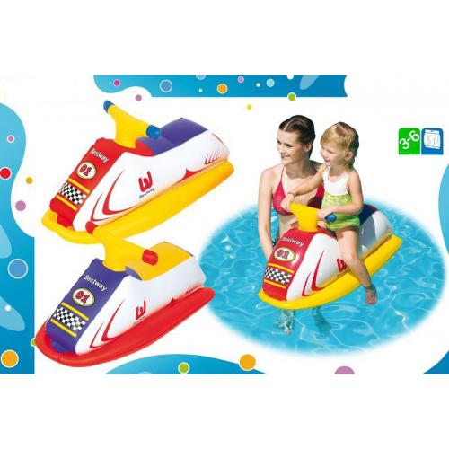 Markenlos Bestway Skifahrzeug aufblasbar 89 x 46cm