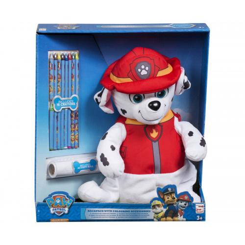 Paw Patrol Marshall Rucksack mit Zeichensatz 35x32