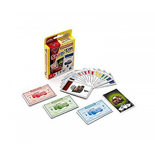 Markenlos Monopoly Cars 2 Snap - EM - Kartenspiel