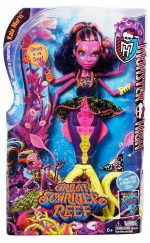 Monster High Groe gruseliger Reef 2 -fach sortiert - Auswahl: Kala