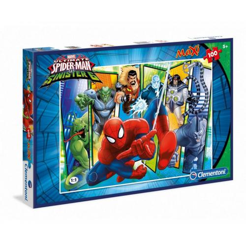 Markenlos Clemen Marvel Spiderman Riesen Puzzle 100 Stck
