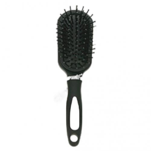 Elina Haarbrste mit gummierten Griff 17cm 4-fach sortie - Auswahl:  oval
