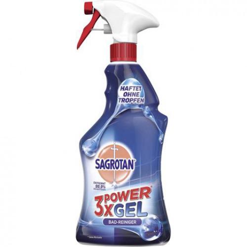 Sagrotan Bad Reiniger Spray 750ml 3 x Powergel