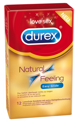 Durex Natural Feeling - Farbe: transparent - Aroma: ohne, Eigengeruch - Menge: 12Stck