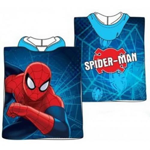 Javoli Badeponcho Frottee mit Kapuze - Auswahl: Spiderman 2