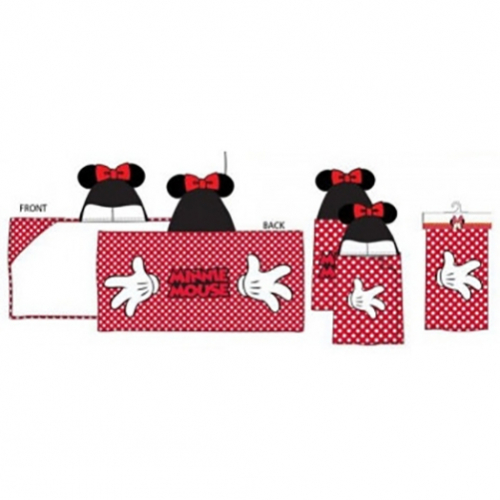 Badeponcho Frottee mit Kapuze - Auswahl: Disney Minnie