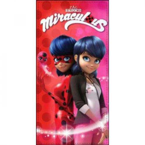 Javoli Badetuch, Strandtuch / Shimmer and Shine / Miraculous Marienk�fer - Motiv: Miraculous Marienk�fer