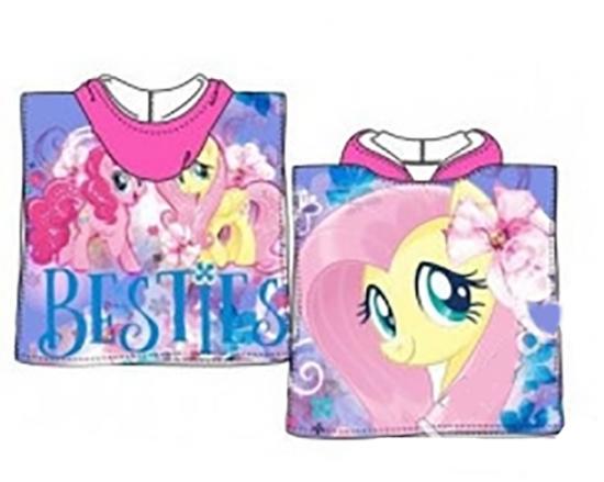 Textiel Trade Badeponcho Frottee mit Kapuze - Auswahl: My little Pony gelb