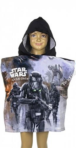 Textiel Trade Badeponcho Frottee mit Kapuze - Auswahl: Star Wars rogue one