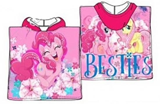 Textiel Trade Badeponcho Frottee mit Kapuze - Auswahl: My little Pony pink
