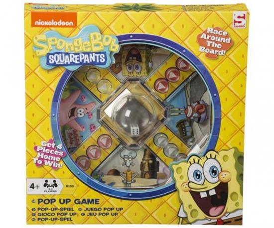 Spongebob Pop-Up Spiel 26x26cm