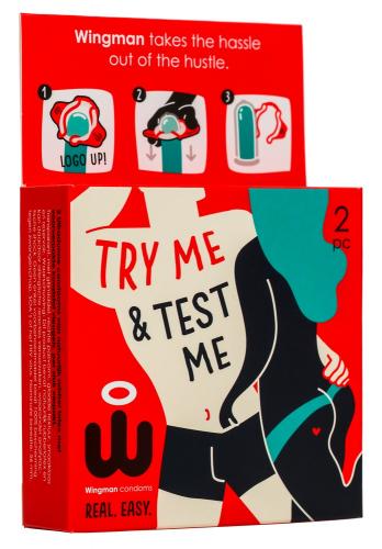 Wingman Testerpack 2er - Farbe: transparent - Aroma: ohne, Eigengeruch - Menge: 2St�ck